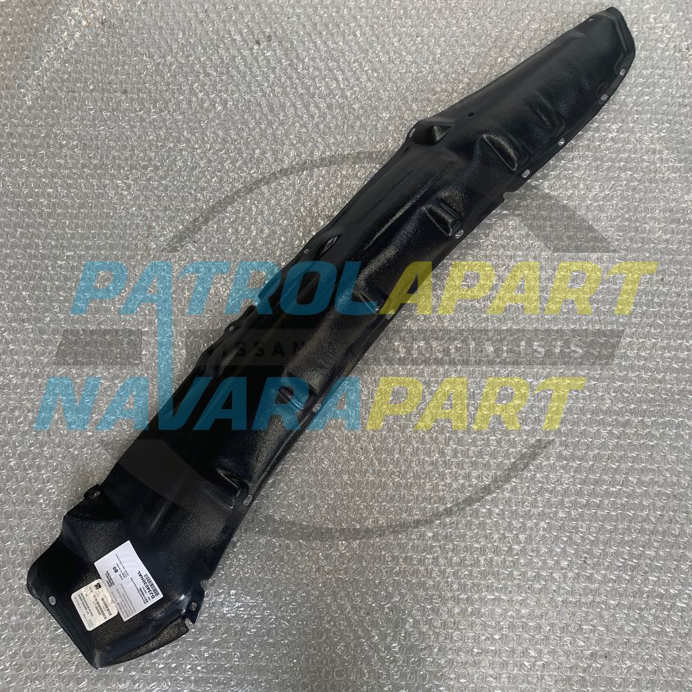 Genuine Nissan Left Hand Plastic Inner Guard Liner - Nissan Patrol Y60 GQ