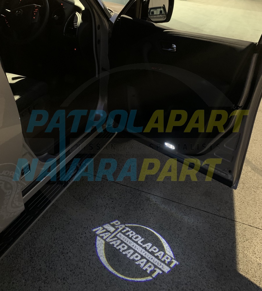 Door Light Illumination Patrolapart Emblem PAIR - Nissan Patrol Y62