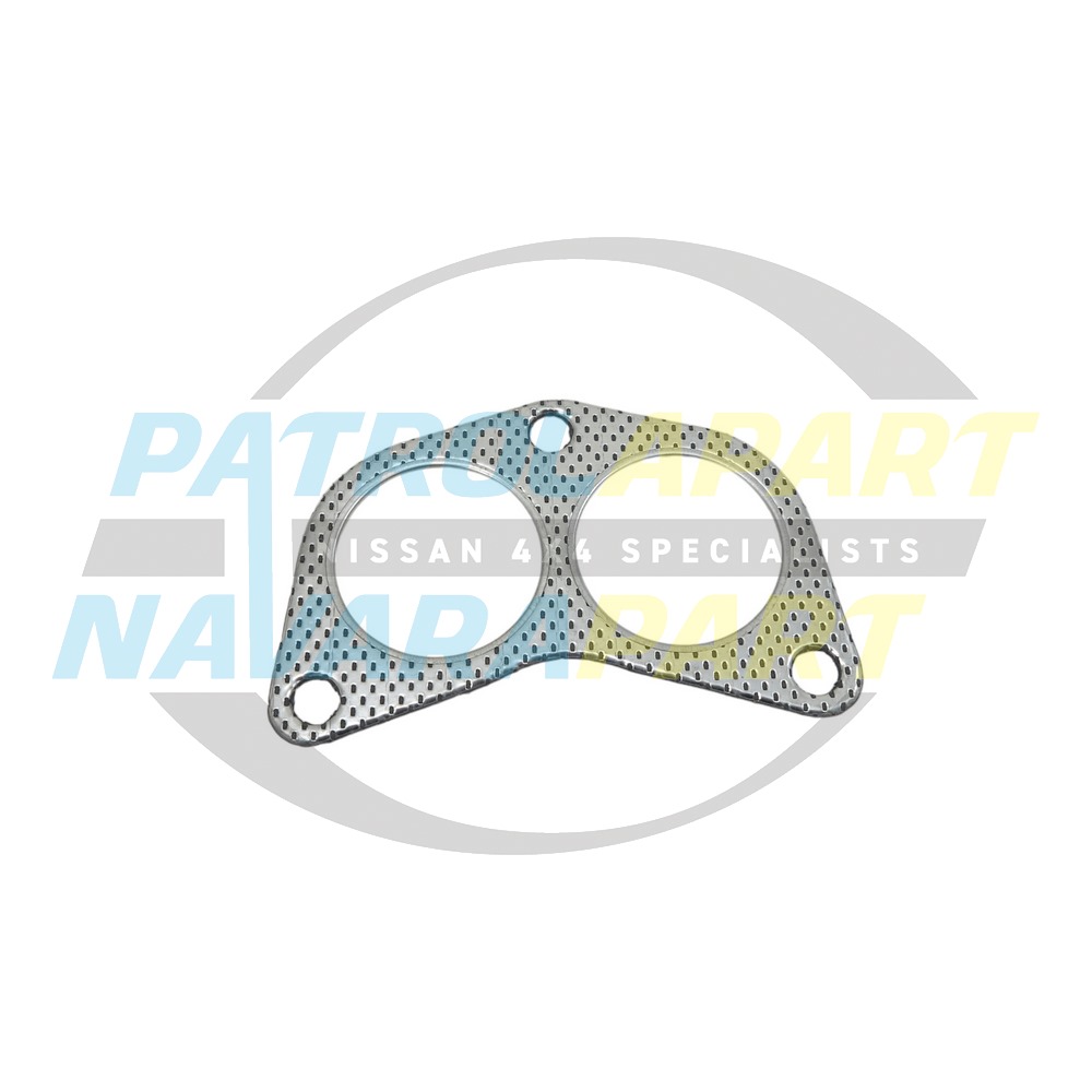 TB/TD Exhaust Flange Gasket 3 Bolt - Nissan Patrol Y60 GQ & Y61 GU
