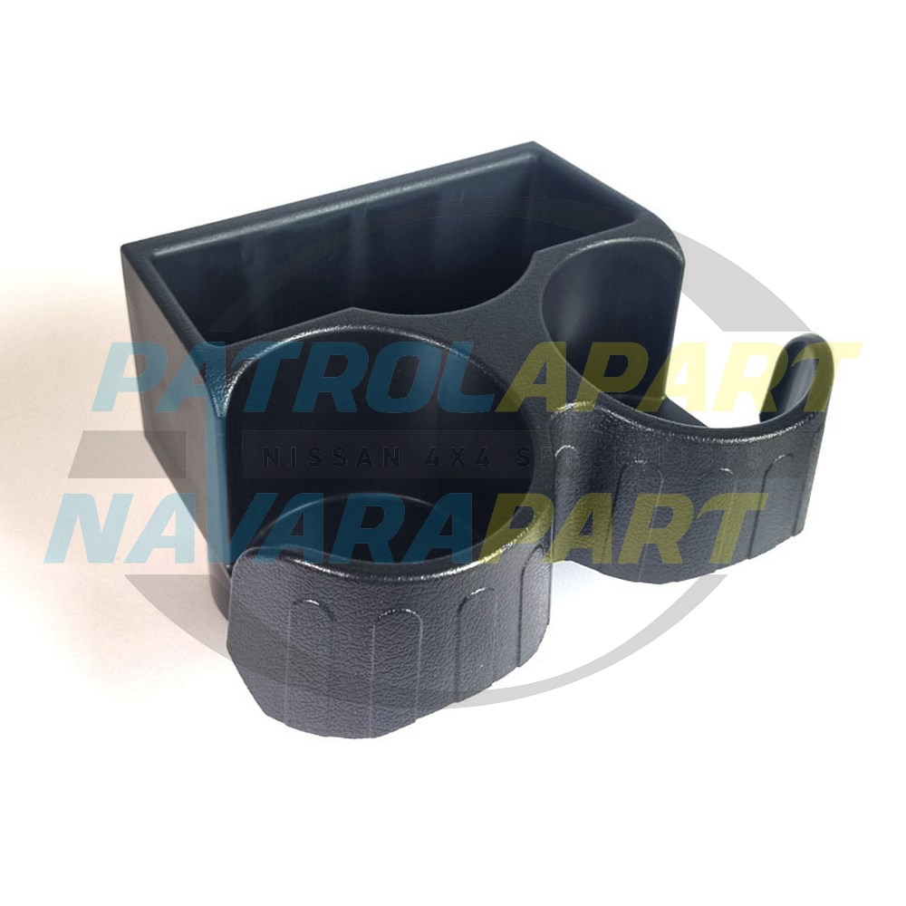 Large Cup Holder G Code Black - Nissan Patrol Y61 GU S4