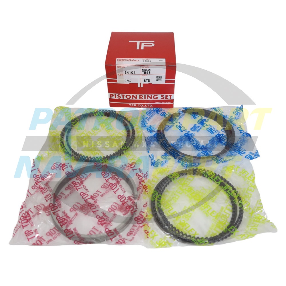 Piston Ring Set TB45 TB48 - Nissan Patrol Y61 GU