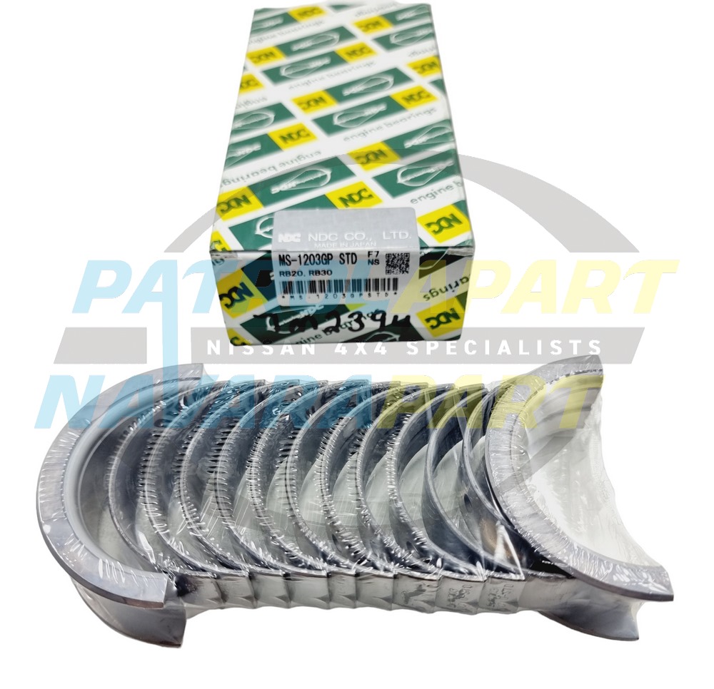 Main Bearing Set RB30 RD28 - Nissan Patrol Y60 GQ & Y61 GU