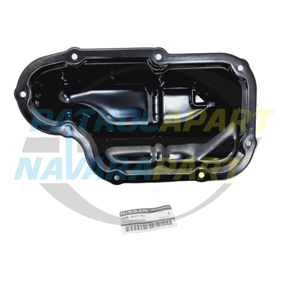 Genuine Nissan Engine Sump VK56 - Nissan Patrol Y62