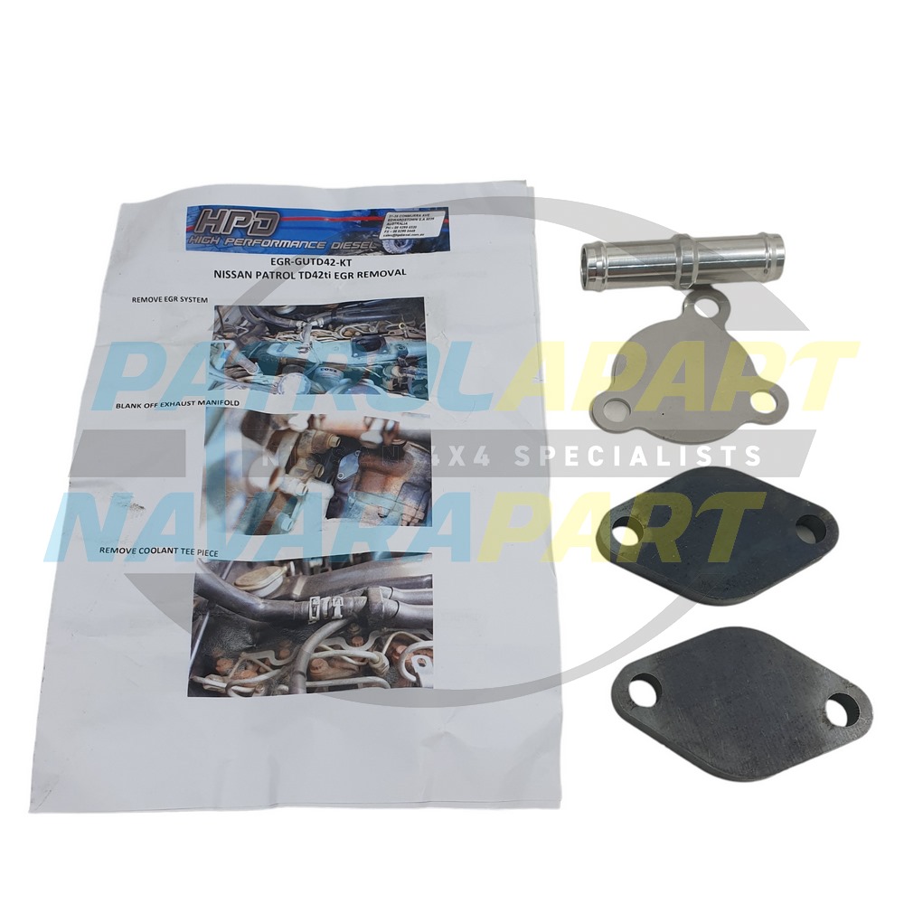 EGR Fix Kit HPD TD42 - Nissan Patrol Y61 GU