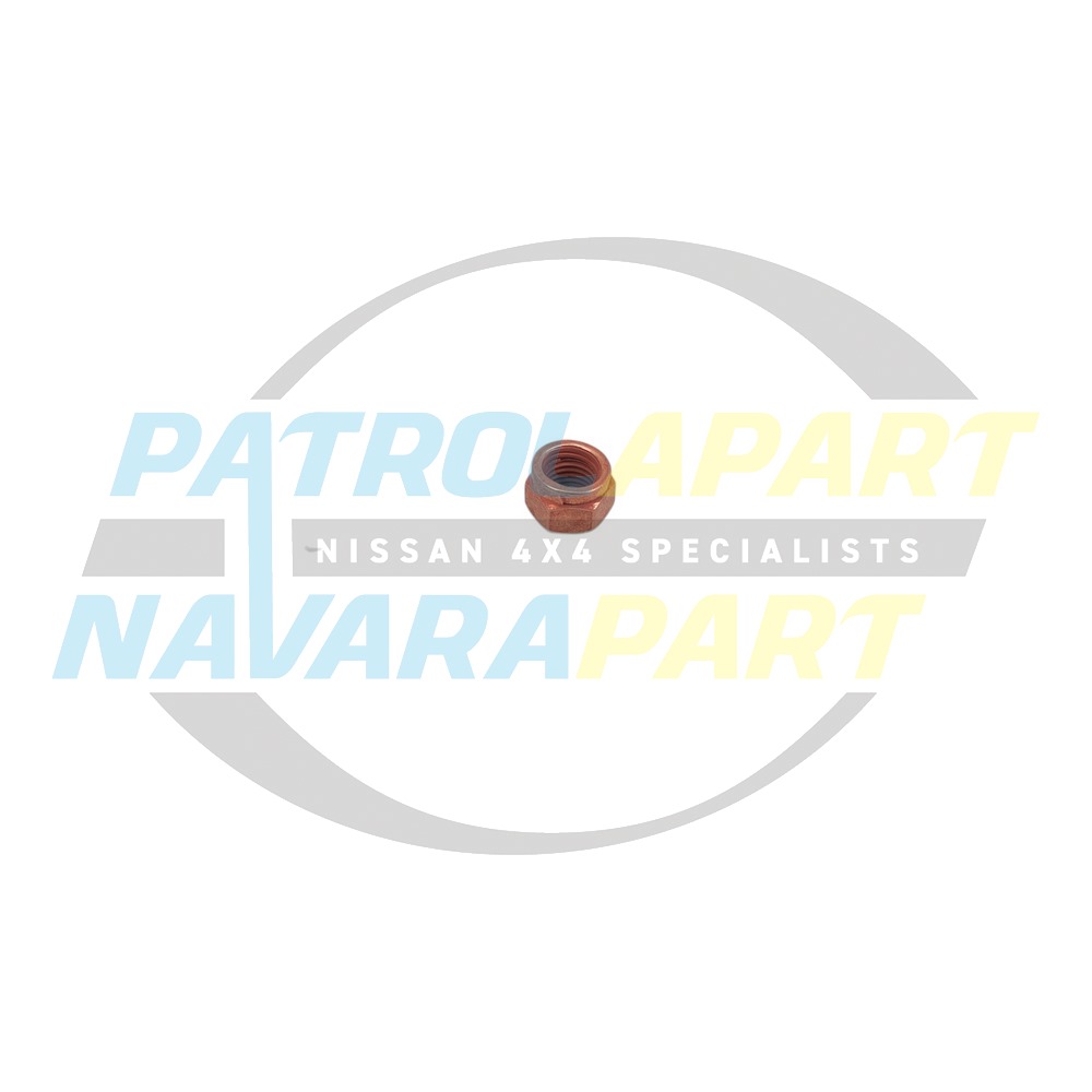 Exhaust Manifold Copper Locking Nut TB42, TD42, ZD30 - Nissan Patrol Y60 GQ & Y61 GU