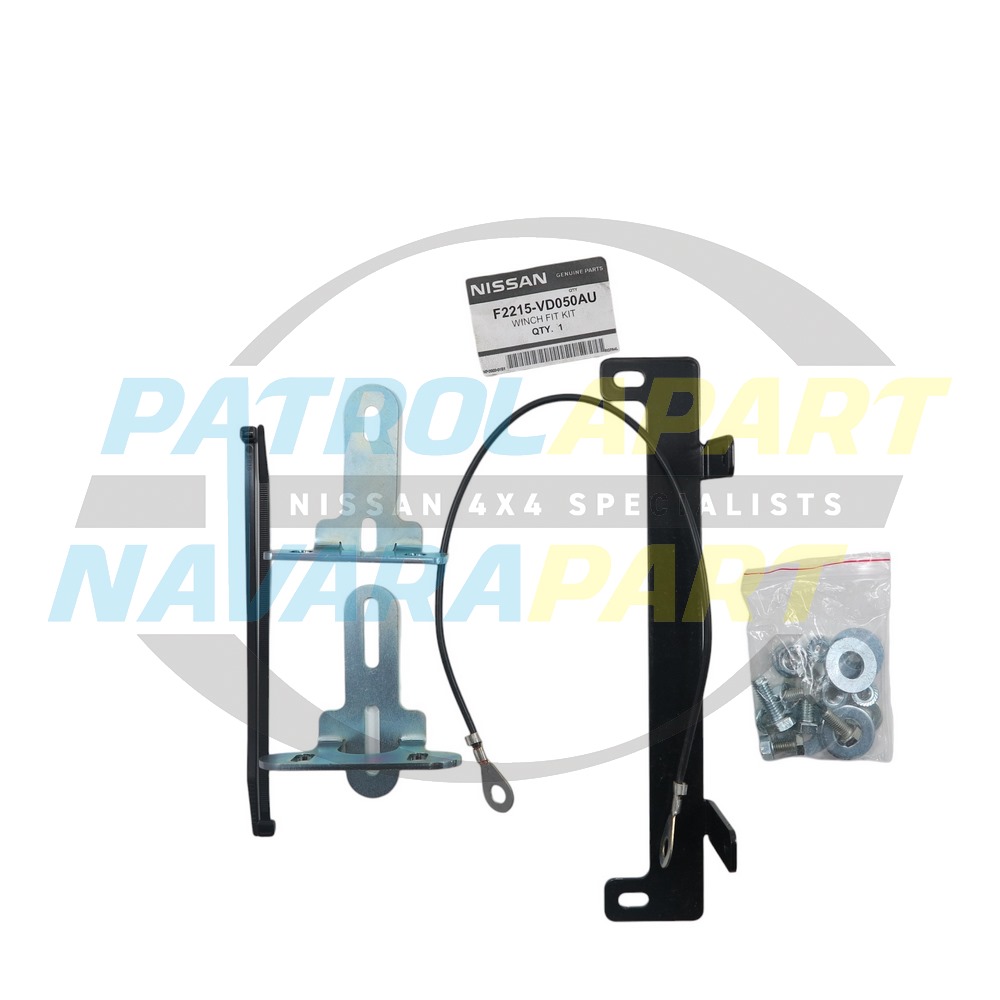 Genuine Nissan Bullbar Winch Fit Kit - Nissan Patrol Y61 GU