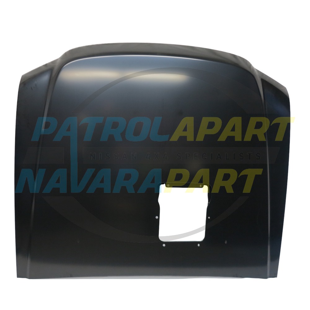 Genuine Nissan NEW Bonnet to Suit GU4 with scoop in Undercoat - Nissan Patrol Y61 GU
