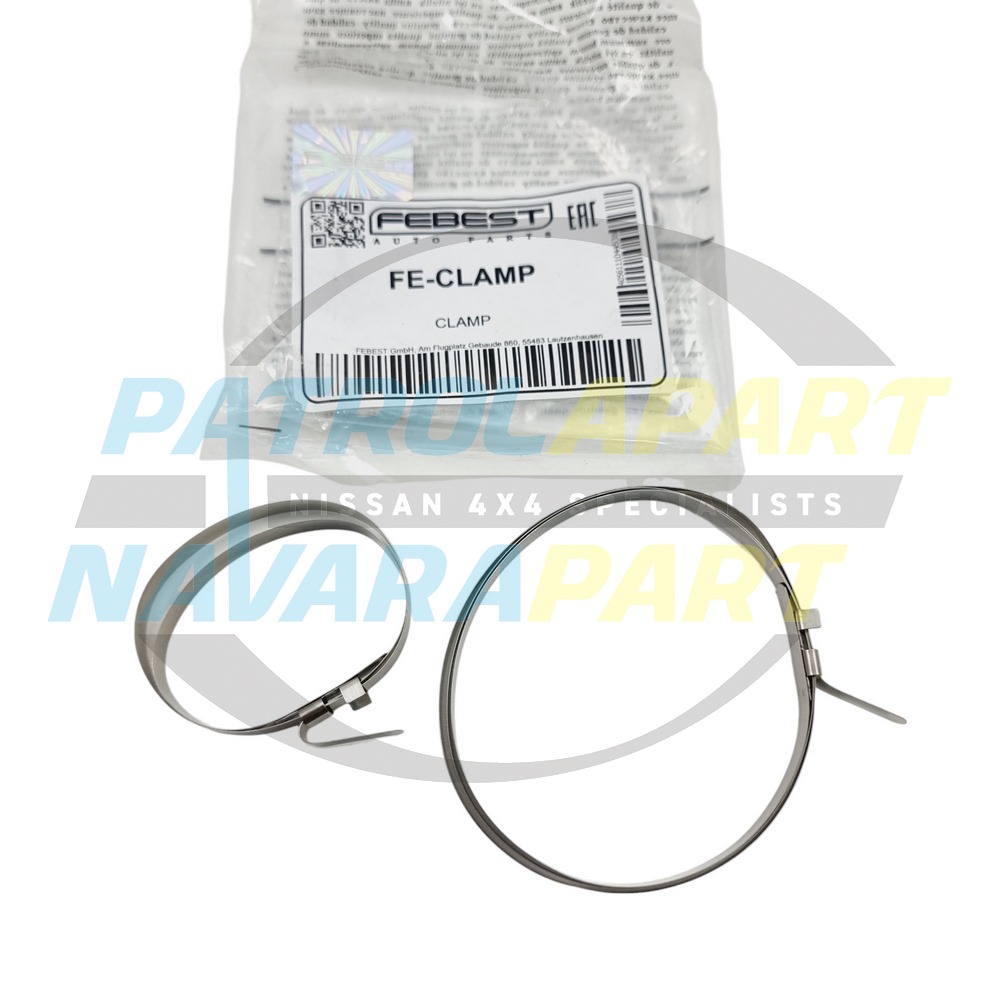 CV Boot Clamp - Nissan Patrol Y62