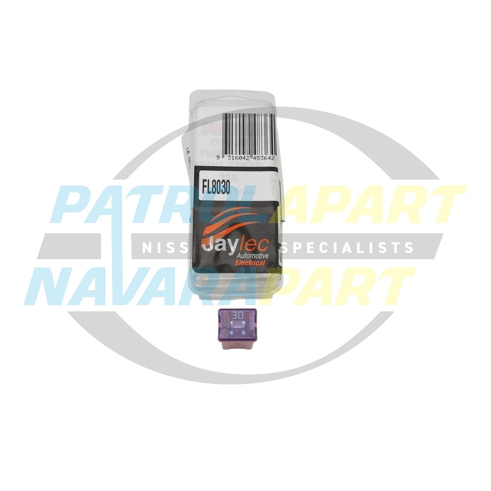 Fusible Link Pink 30A - Nissan Patrol Y61 GU & Navara D22