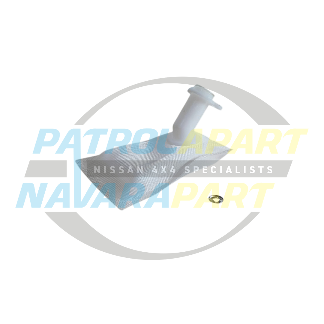 Fuel Pump Filter Flat - Nissan Patrol Y60 GQ & Y61 GU