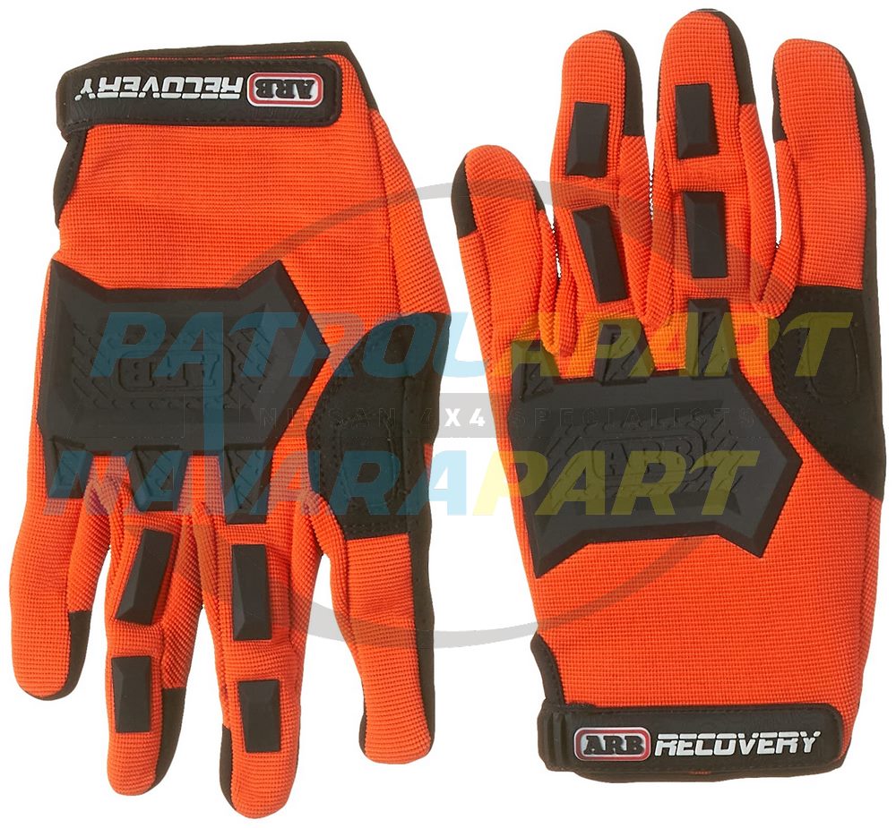 ARB Hi-Vis Recovery Gloves for Winching 4wding offroad safety 1 PAIR