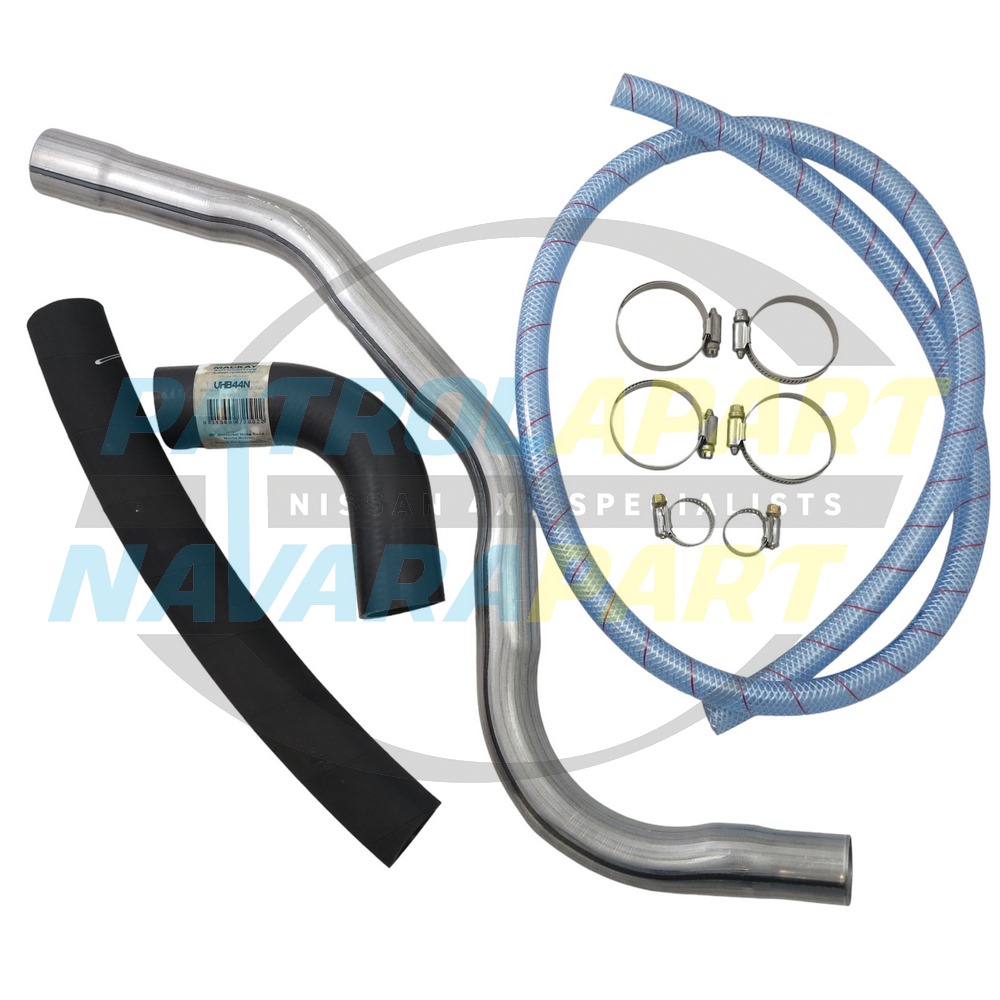 Belly Sub Fuel Tank Hose & Pipe Fill Kit - Nissan Patrol Y60 GQ