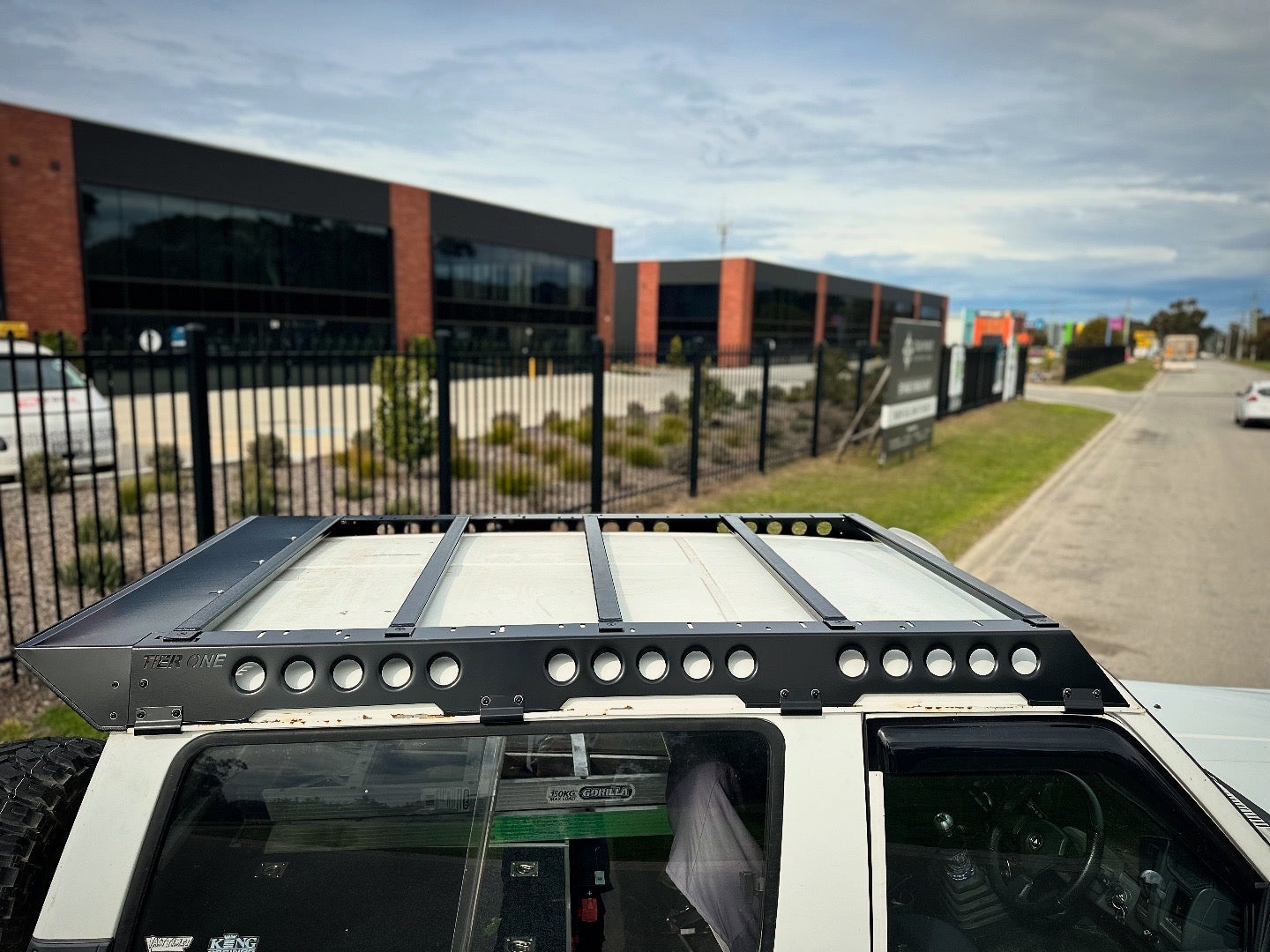 Tier One Metalworks Roof Rack Rail Sides - Nissan Patrol Y60 GQ