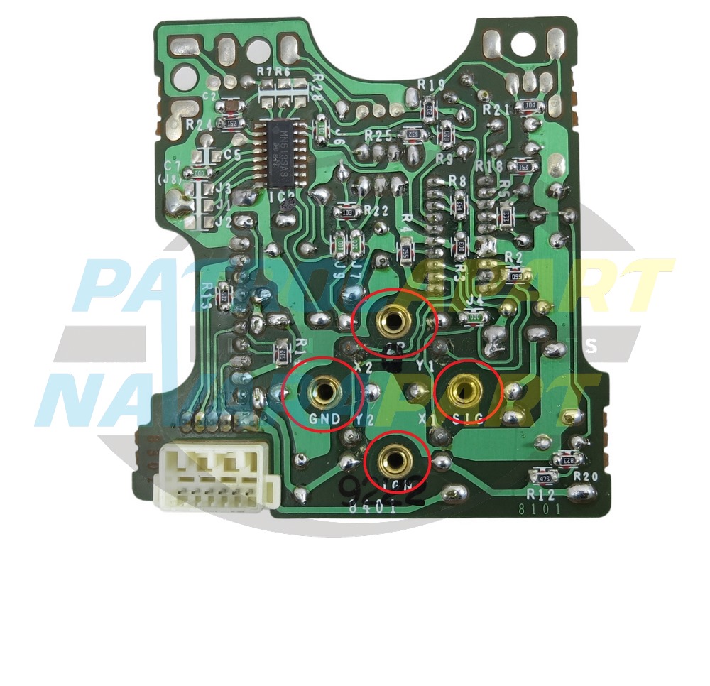 Reconditioned Yellow Dial Speedo 4 Screw - Nissan Patrol Y60 GQ
