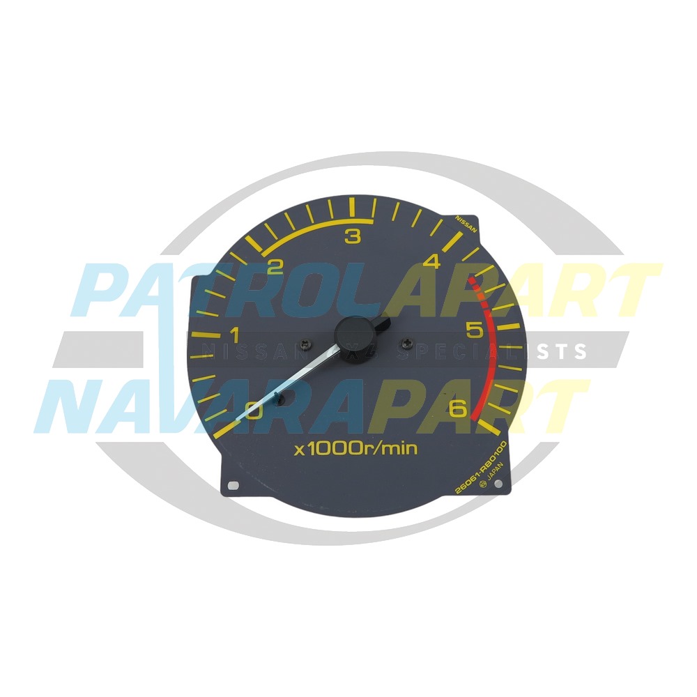Reconditioned Yellow Dial Tacho TB42 - Nissan Patrol Y60 GQ