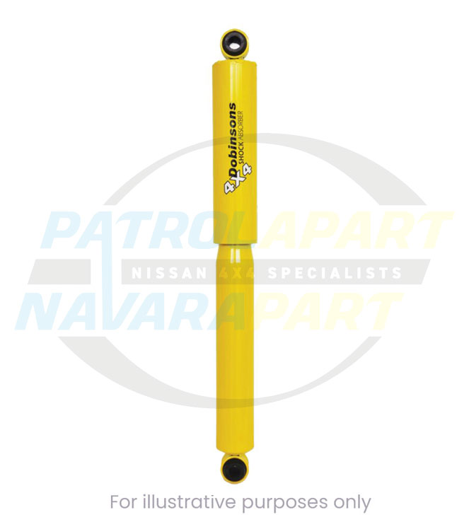 Dobinsons Single Twin Tube Nitro-Gas Shock Absorber 3"-4" Front - Nissan Patrol Y60 GQ & Y61 GU