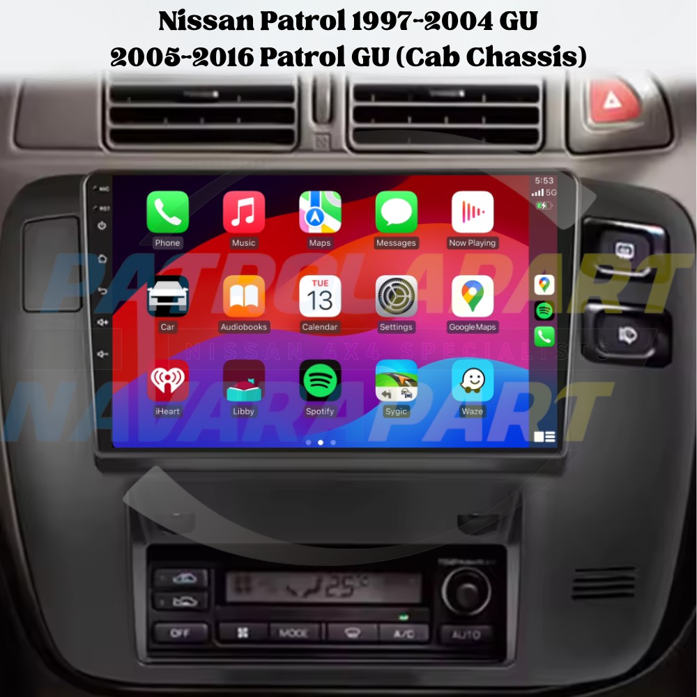 Polaris Maxx Android 9" Head Unit - Nissan Patrol Y61 GU S1-3