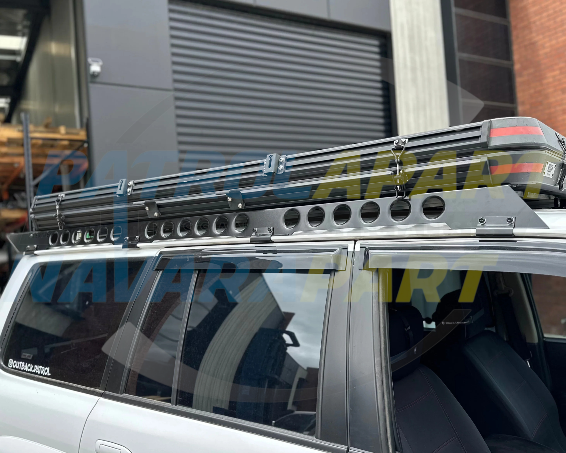 Tier One Metalworks Roof Rack Rail Sides - Nissan Patrol Y61 GU