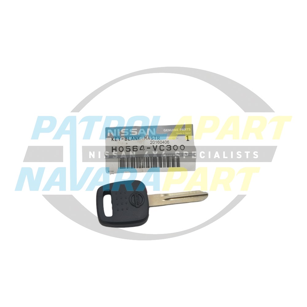 Genuine Nissan Master Key Chipped TD42 - Nissan Patrol Y61 GU