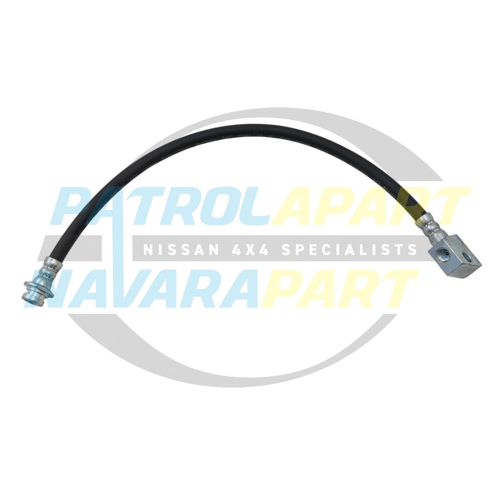 Brake Line Hose Chassis to Diff Front up to 3" Lift or Standard Rear - Nissan Patrol Y60 GQ & Y61 GU
