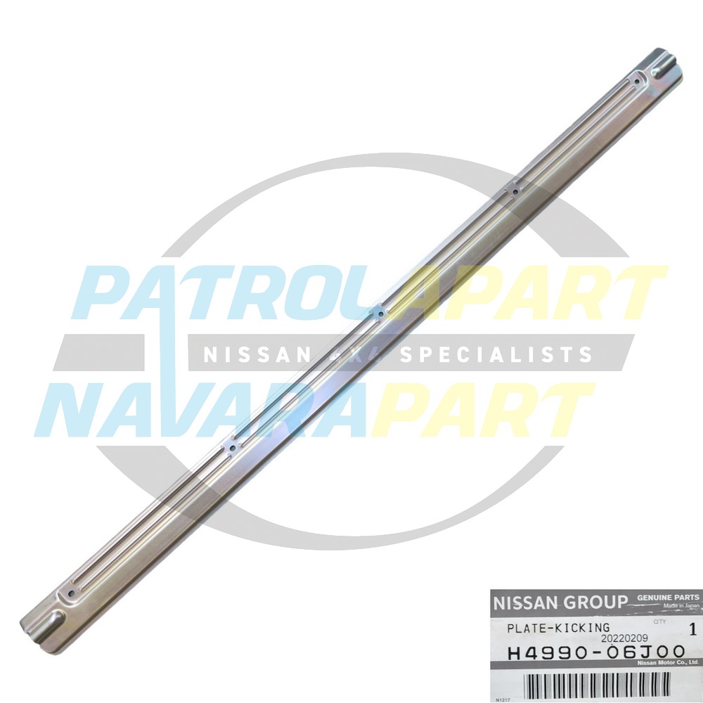 Genuine Nissan Rear Cargo Mould Metal Trim - Nissan Patrol Y60 GQ