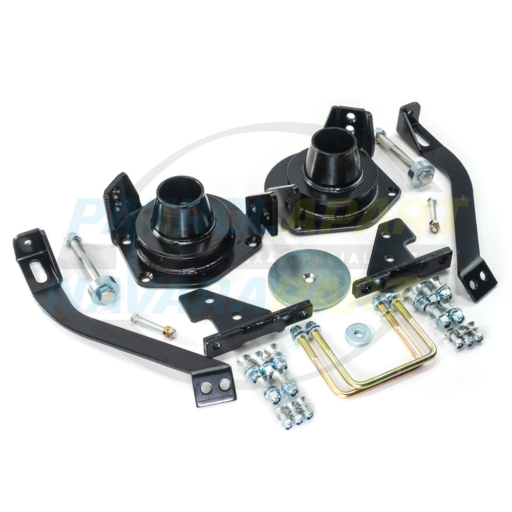 Dobinsons Hydraulic Bump Stop Mounting Kit Rear - Nissan Patrol Y60 GQ & Y61 GU