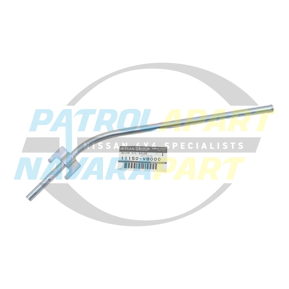 Genuine Nissan Engine Dipstick Tube TB45 TB48 - Nissan Patrol Y61 GU