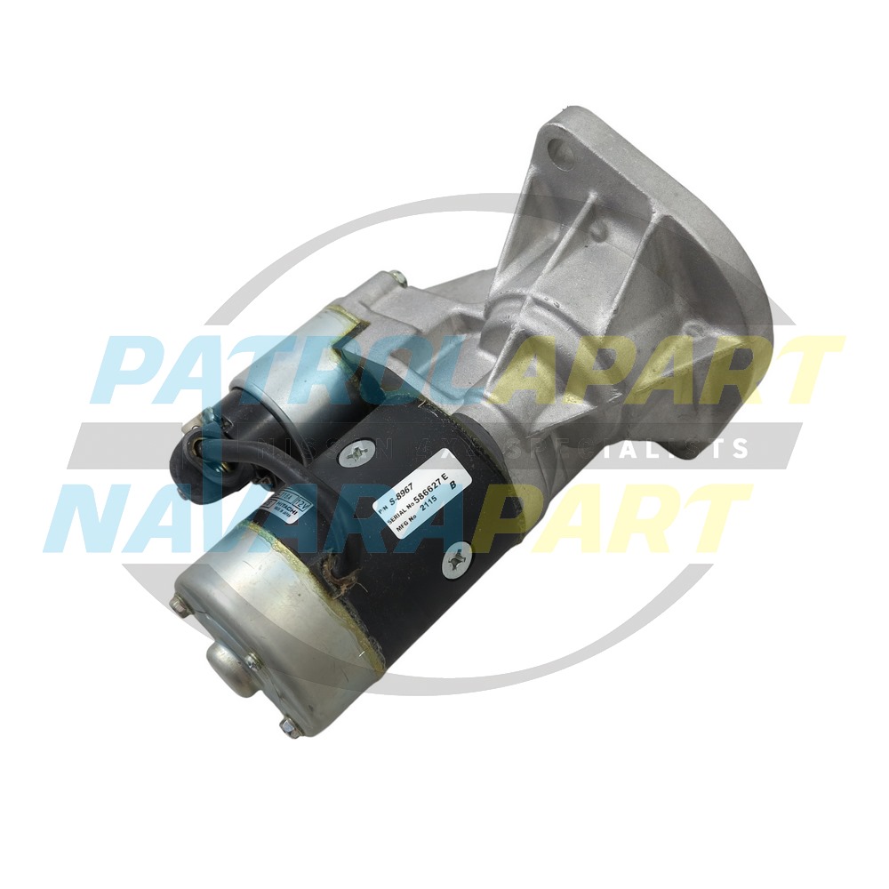 Genuine Hitachi Starter Motor TD42 - Nissan Patrol Y60 GQ & Y61 GU