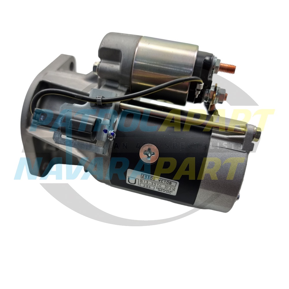 Hitachi Starter Motor ZD30 - Nissan Patrol Y61 GU
