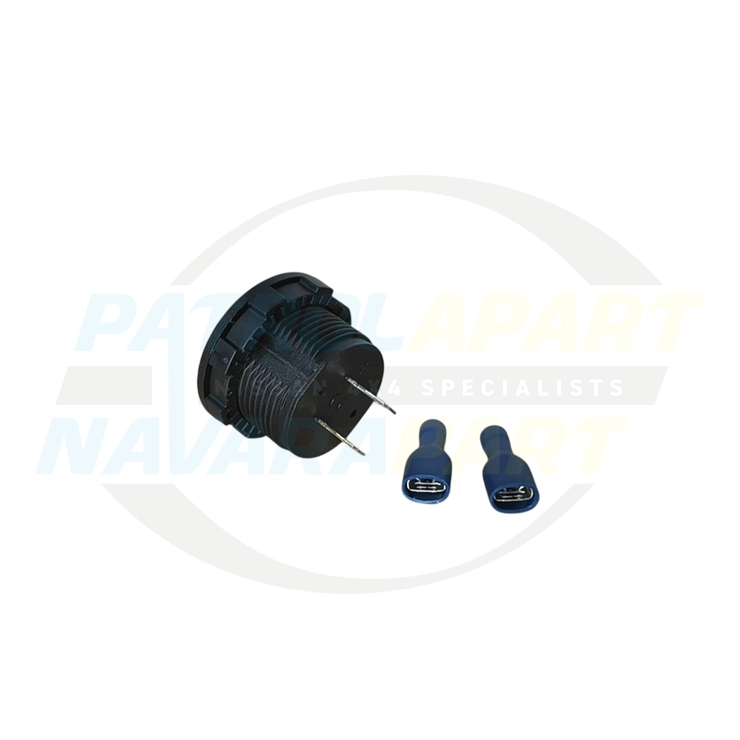 Volt Meter 5-30V Flush Mount Accessory Socket - Hulk 4x4