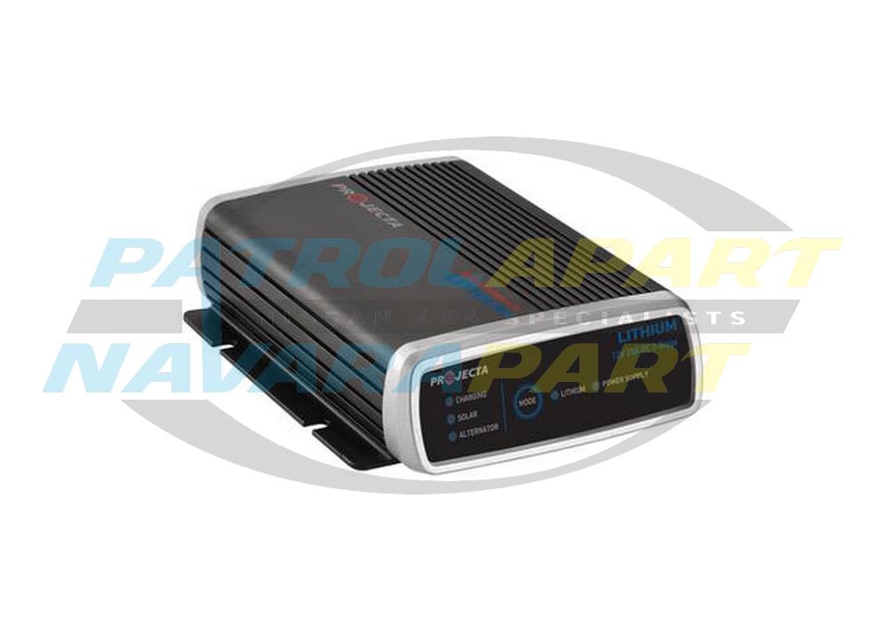 Projecta 25A 5 STAGE INTELLI-CHARGE 9-32V LITHIUM DUAL BATTERY CHARGER with Solar