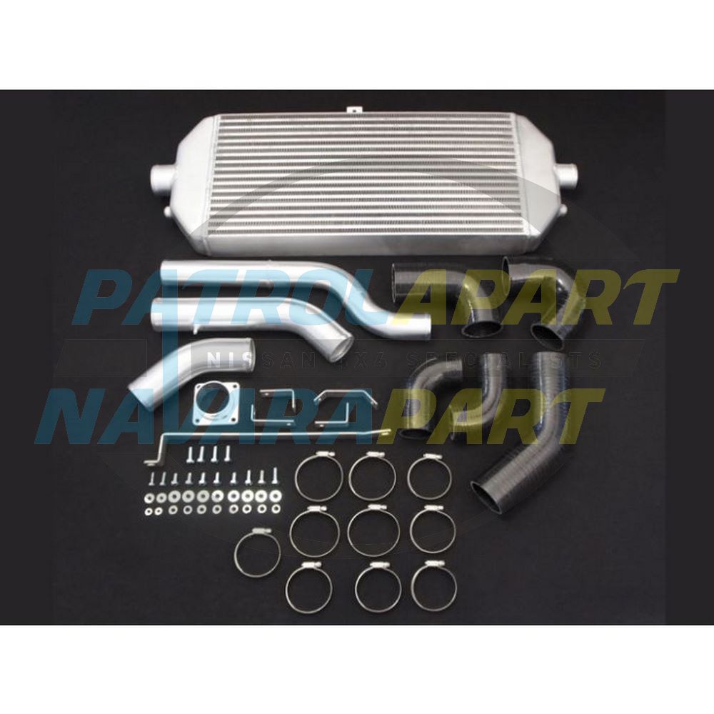 HPD Front Mount Intercooler Kit TD42 - Nissan Patrol Y60 GQ