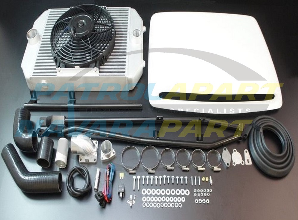 HPD Series 2 Large Top Mount Intercooler Kit TD42 - Nissan Patrol Y61 GU