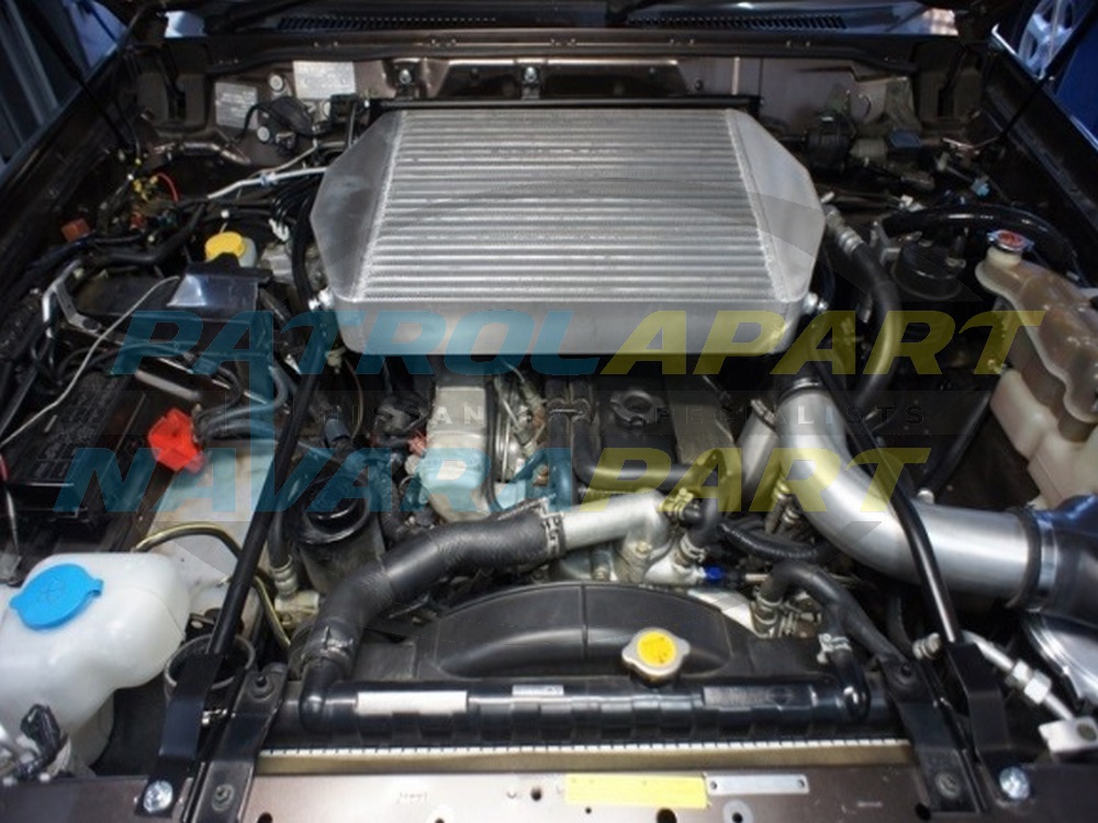 HPD Series 2 Large Top Mount Intercooler Kit TD42 - Nissan Patrol Y61 GU
