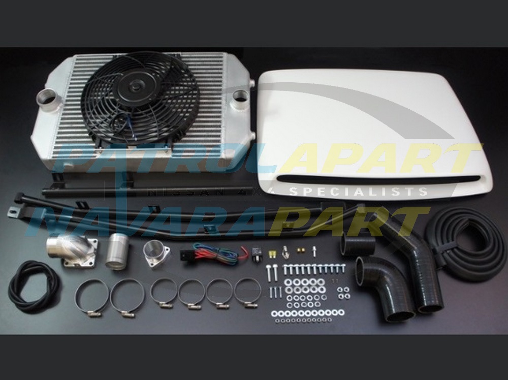 HPD Series 2 Large Top Mount Intercooler Kit TD42 - Nissan Patrol Y61 GU
