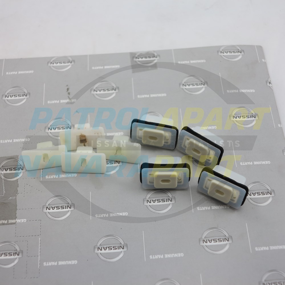 Genuine Nissan Front Step Grommet Set - Nissan Patrol Y60 GQ 1987-1997