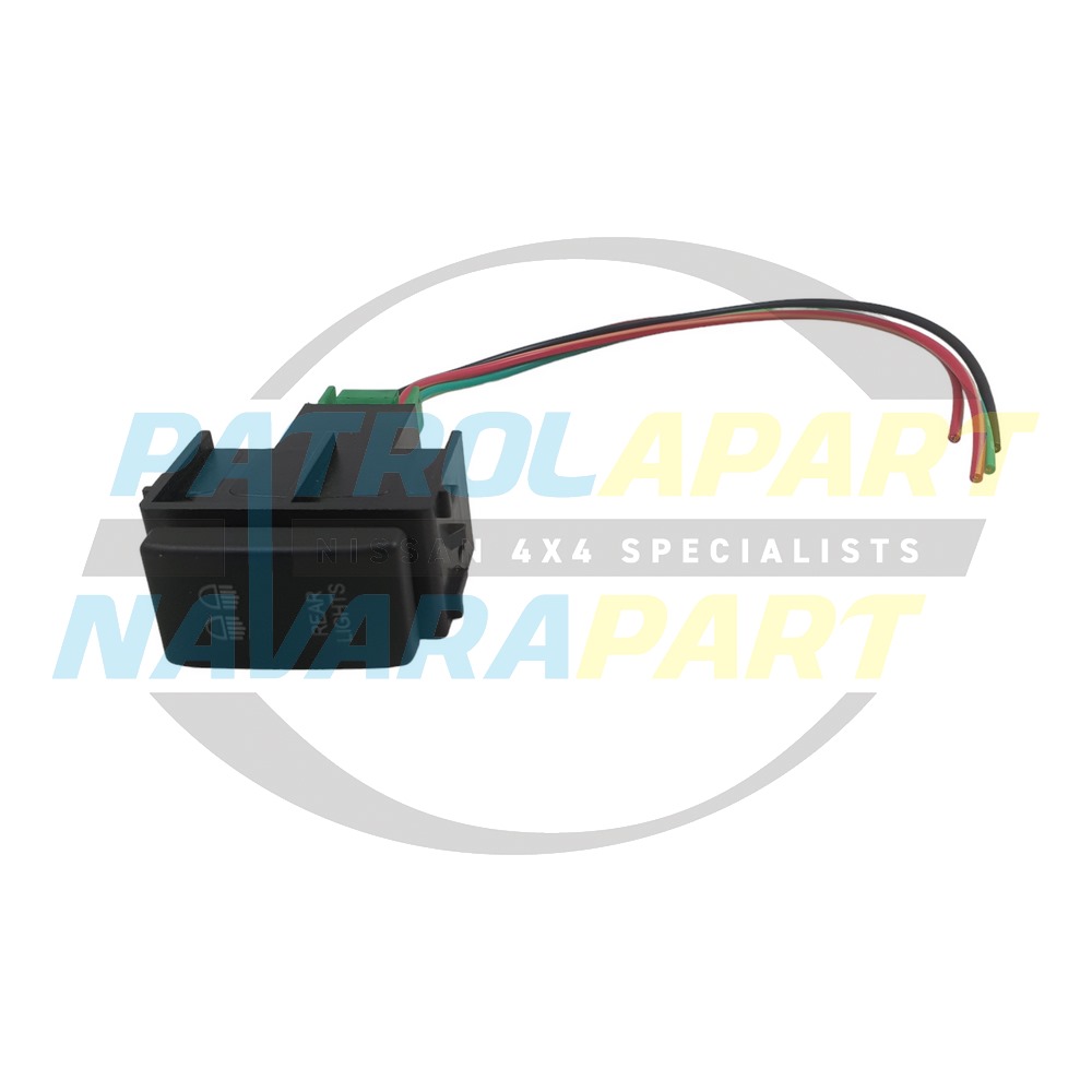 Rear Work Light Orange Light Switch - Nissan Patrol Y62