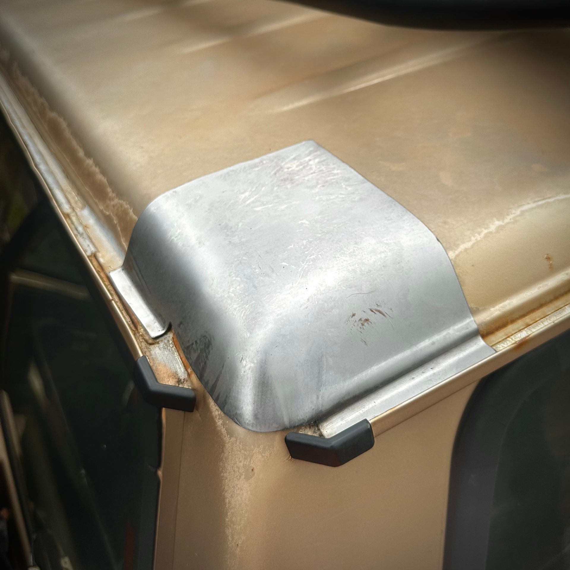 Legacy Rigs Driver Rear Roof Corner Rust Repair Panel – / Ford Maverick - Nissan Patrol Y60 GQ