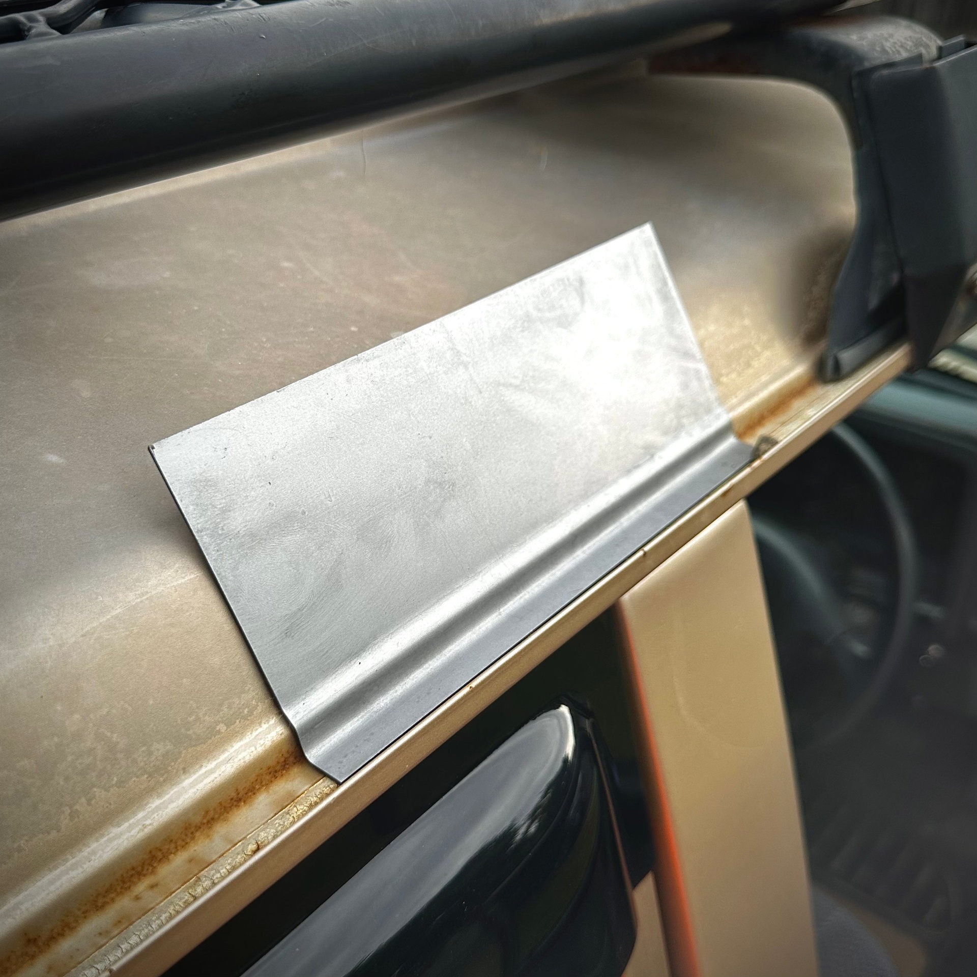 Roof Flanks Rust Repair Panel – / Ford Maverick and High Top Safari 1m Length - Nissan Patrol Y60 GQ