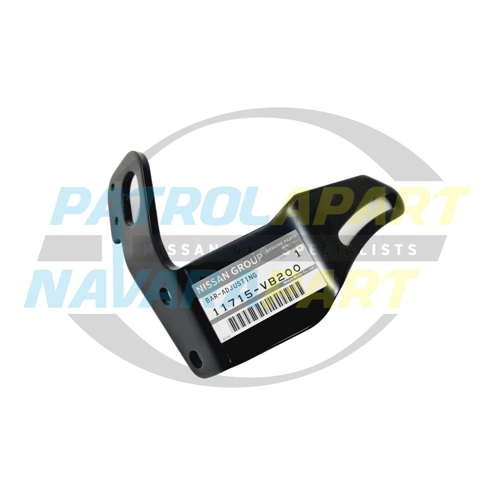 Genuine Nissan Upper Alternator Adjuster Bracket TD42 - Nissan Patrol Y61 GU