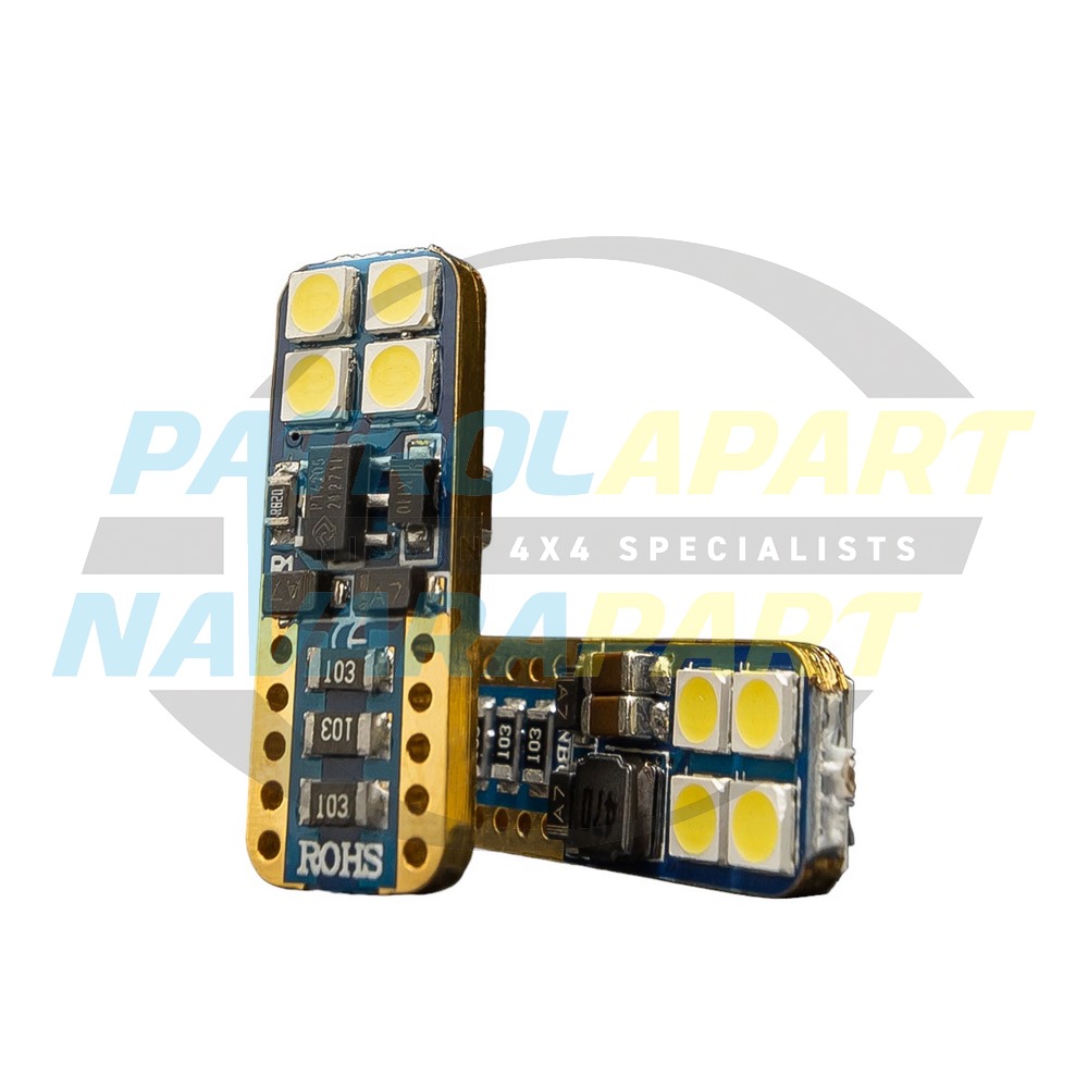 STEDI T10 W5W WEDGE LED BULBS (PAIR) - Nissan Patrol Y62 S5