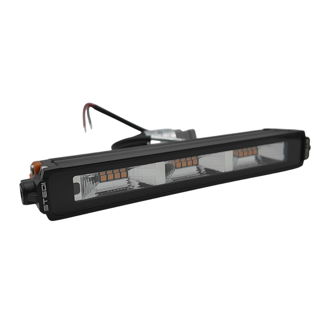 Micro 7.8" 18W LED AMBER Light