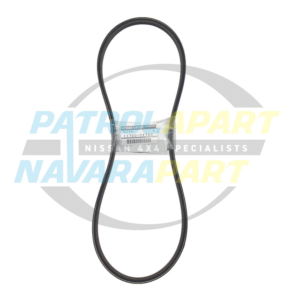Genuine Nissan Alternator Fan Belt TD42 - Nissan Patrol Y60 GQ & Y61 GU