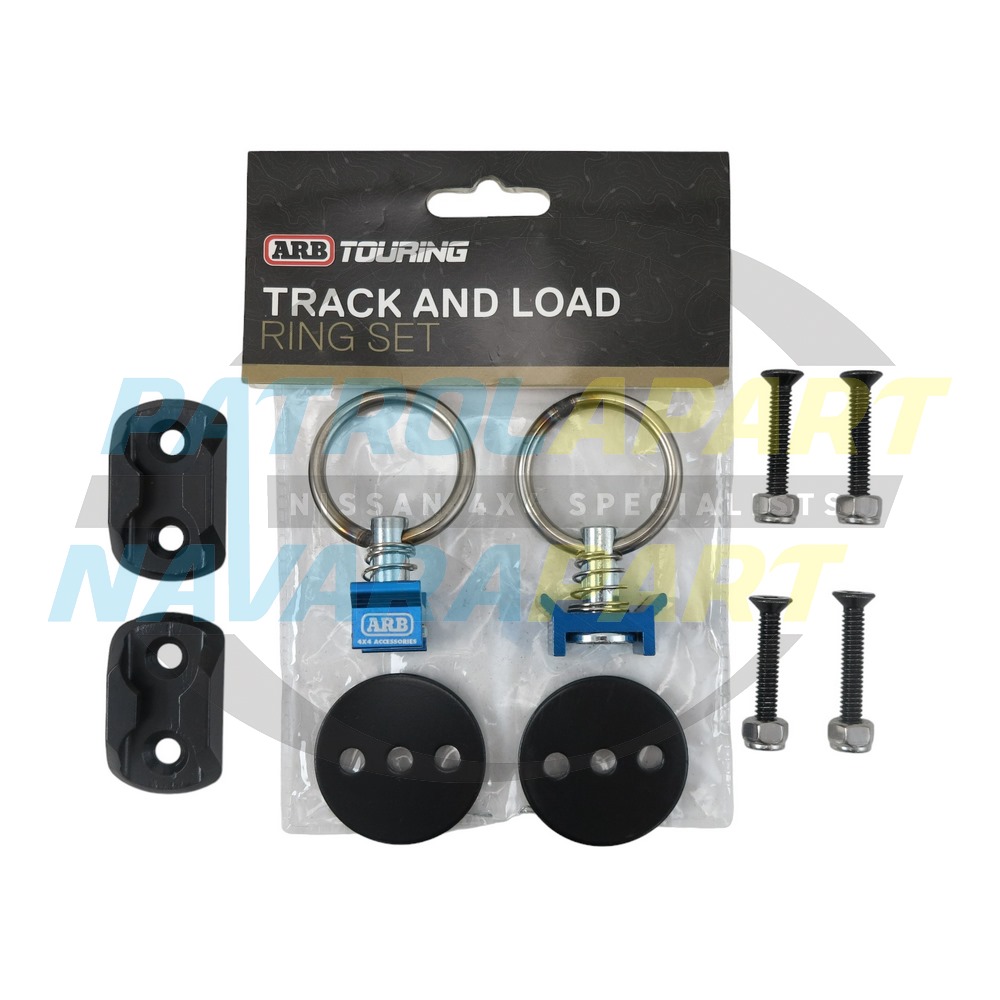45mm Aluminium Track and Load Rings Set - ARB