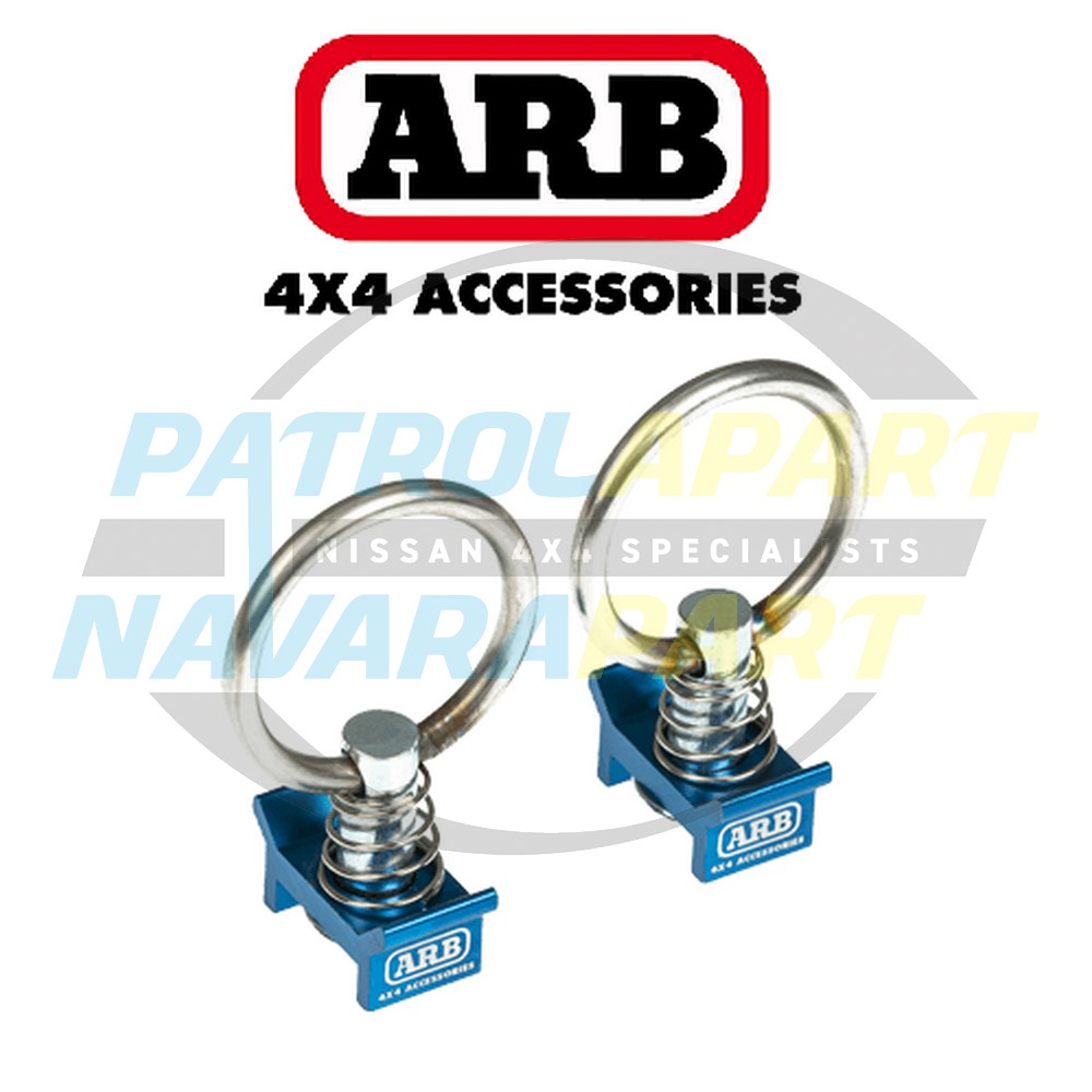 Aluminium Track Load Rings (Pair) (Load Rings Only) - ARB