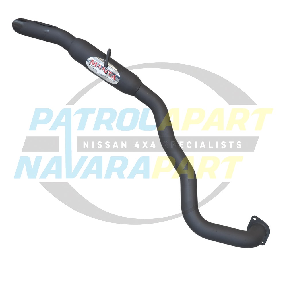 Manta Exhaust Tailpipe with Resonator TB45 TB48 - Nissan Patrol Y61 GU