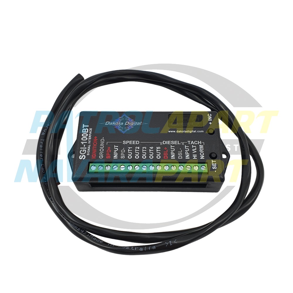Marks 4wd Adaptors Dakota Digital Speedo Correction Box - Nissan Patrol Y60 GQ & Y61 GU
