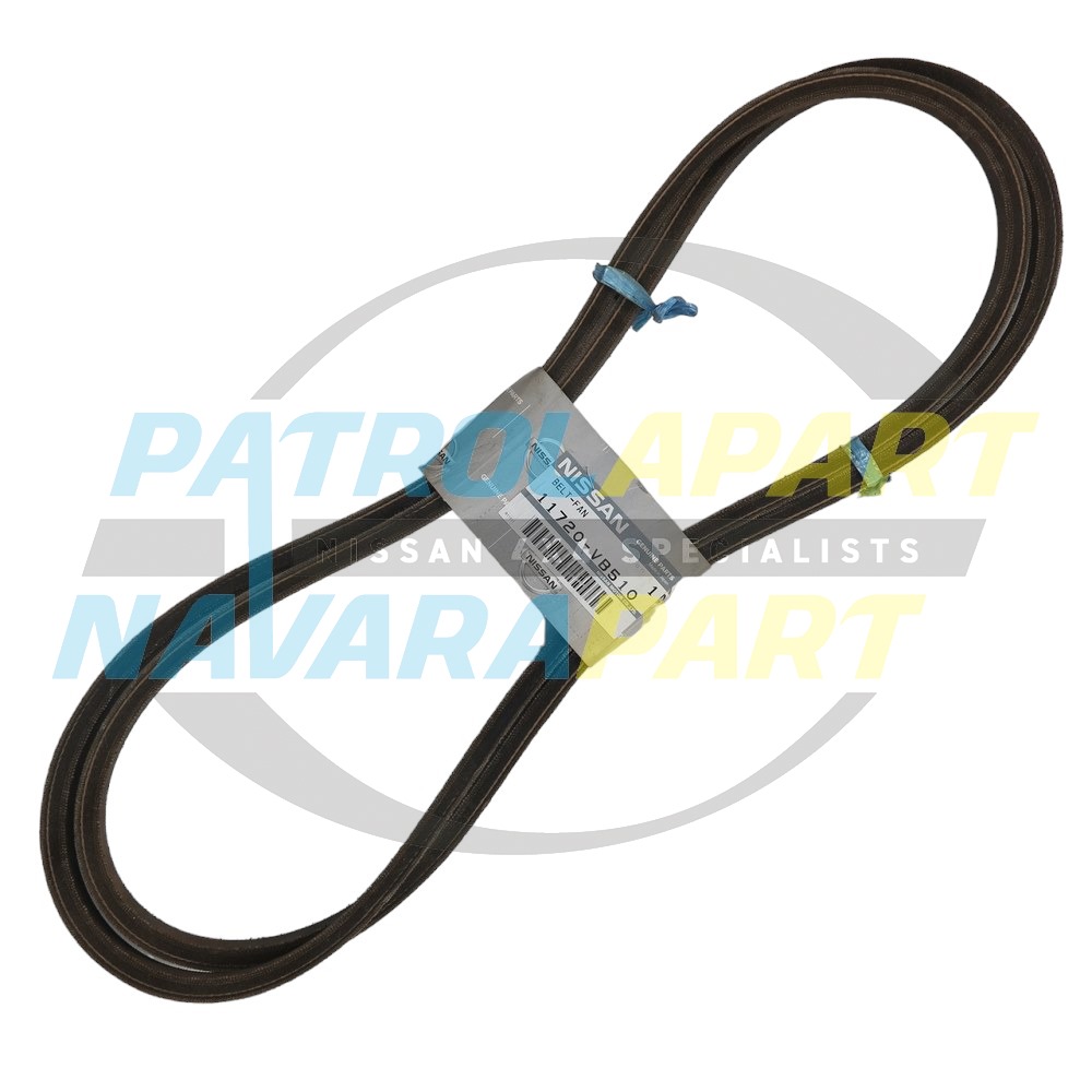 Genuine Nissan Alternator Belt Matched Set RD28 - Nissan Patrol Y61 GU