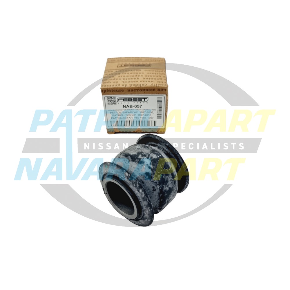 Febest Panhard Rod Bush large Hole - Nissan Patrol Y60 GQ, Y61 GU & Navara D23