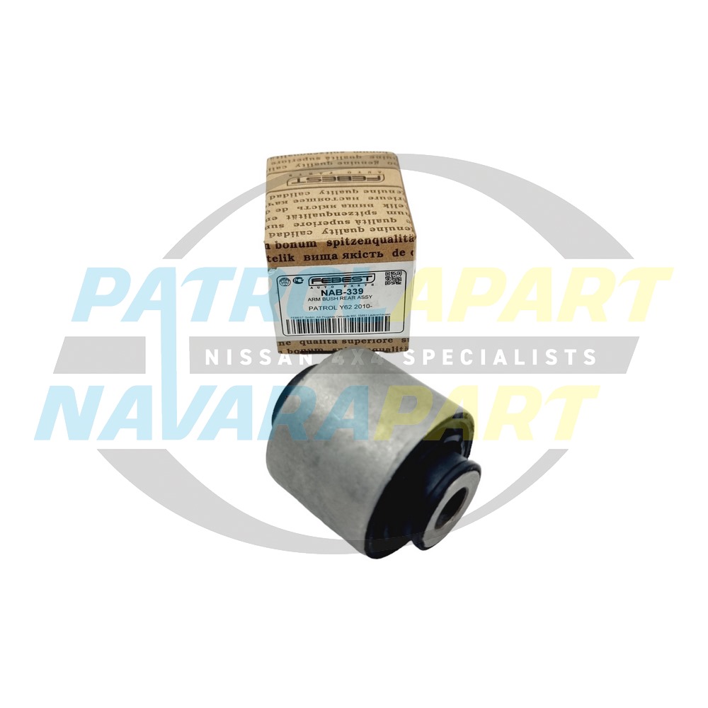 Axle Housing Rubber Bush Rear VK56 - Nissan Patrol Y62